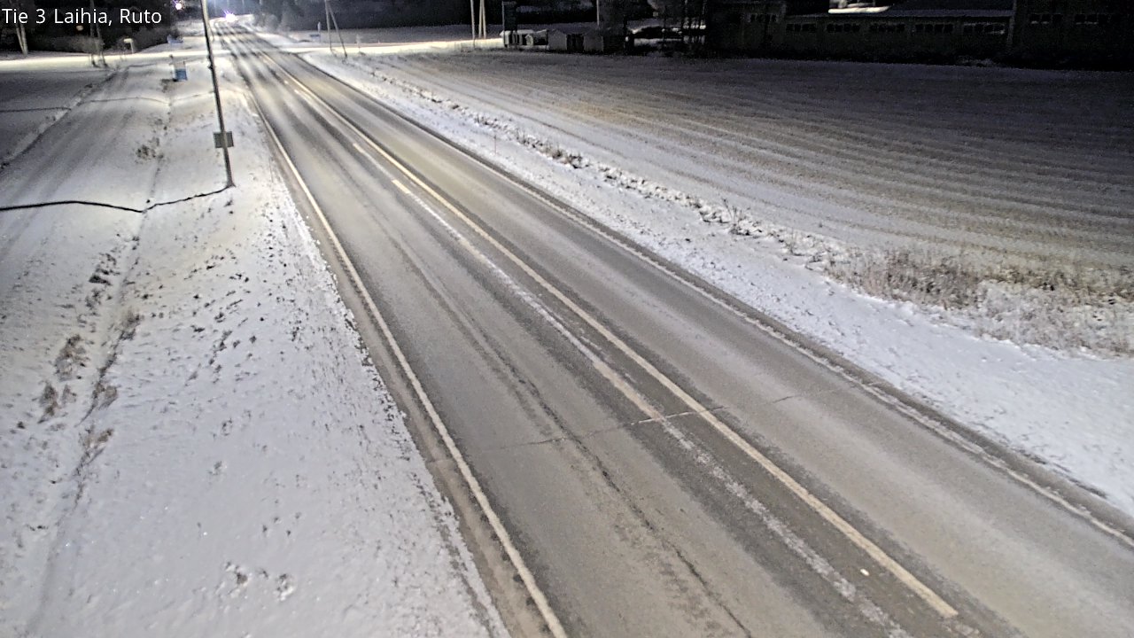 Weather Camera Image Road 3 Laihia, Ruto, Laihia, Pohjanmaa