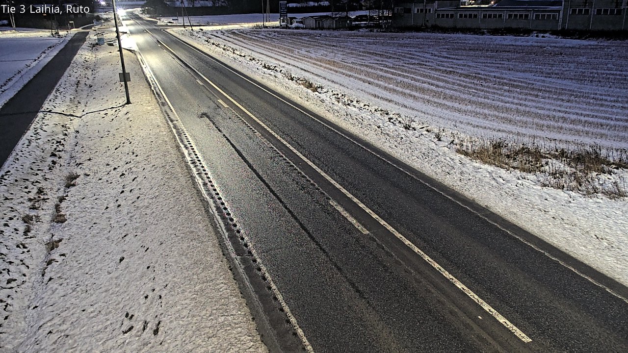 Weather Camera Image Väg 3 Laihela, Ruto, Laihia, Pohjanmaa