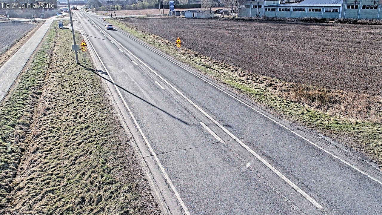 Weather Camera Image Väg 3 Laihela, Ruto, Laihia, Pohjanmaa