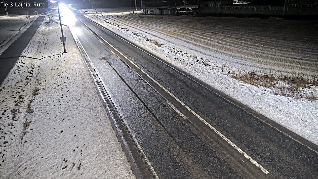 Weather Camera Image Väg 3 Laihela, Ruto, Laihia, Pohjanmaa