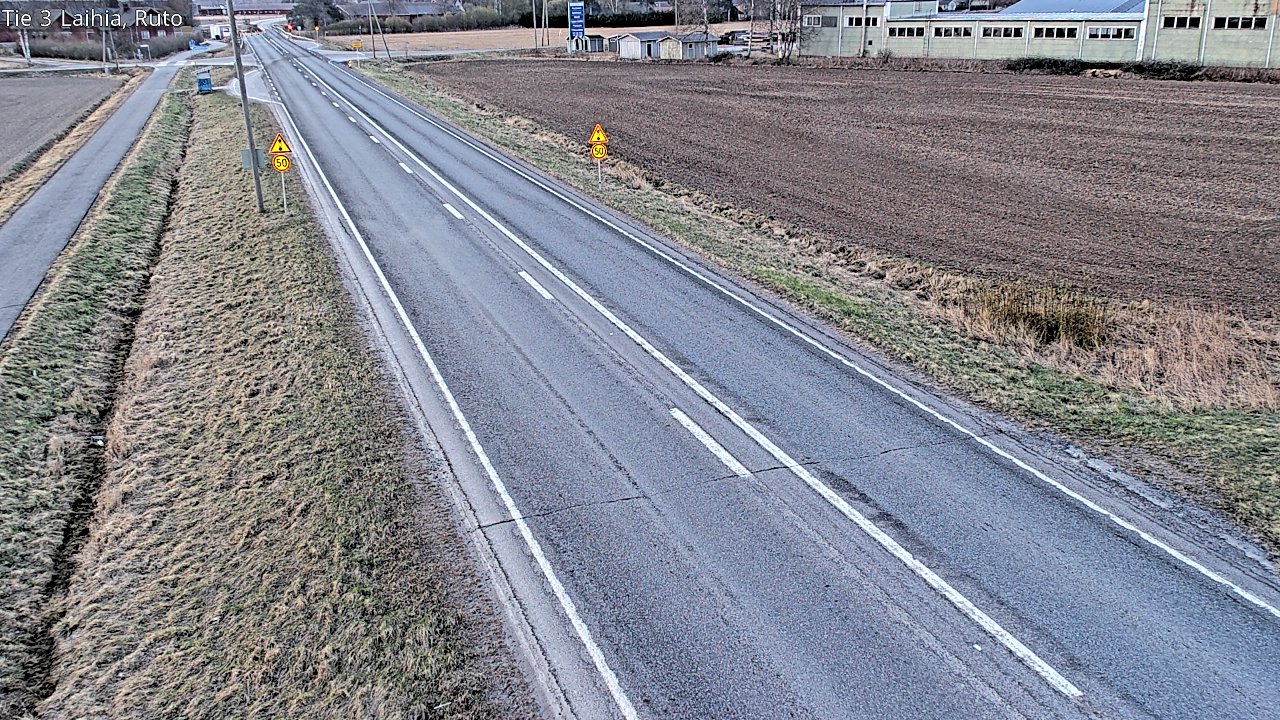 Weather Camera Image Väg 3 Laihela, Ruto, Laihia, Pohjanmaa