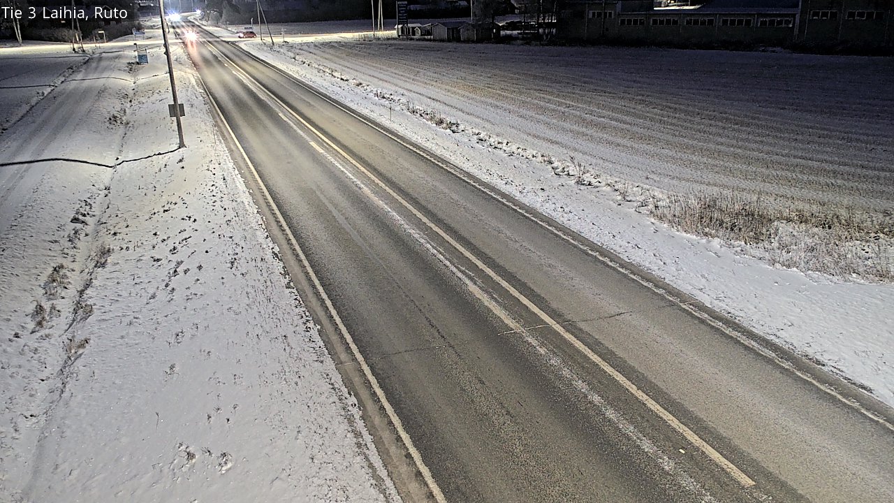 Weather Camera Image Road 3 Laihia, Ruto, Laihia, Pohjanmaa