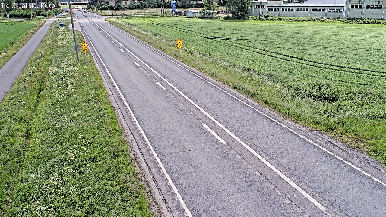 Weather Camera Image Road 3 Laihia, Ruto, Laihia, Pohjanmaa