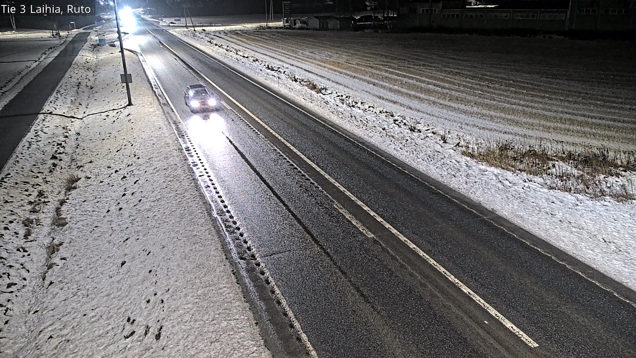 Weather Camera Image Väg 3 Laihela, Ruto, Laihia, Pohjanmaa