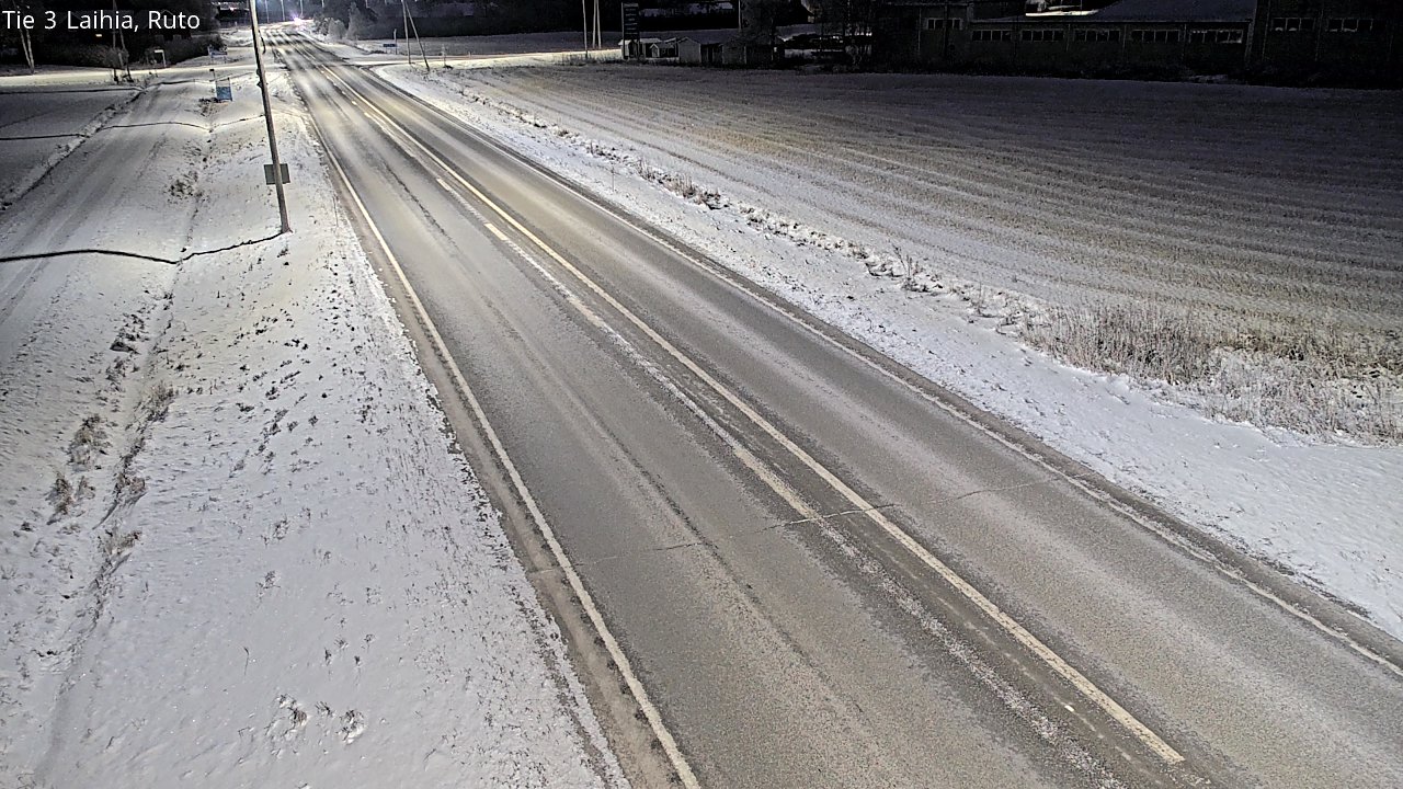 Weather Camera Image Road 3 Laihia, Ruto, Laihia, Pohjanmaa