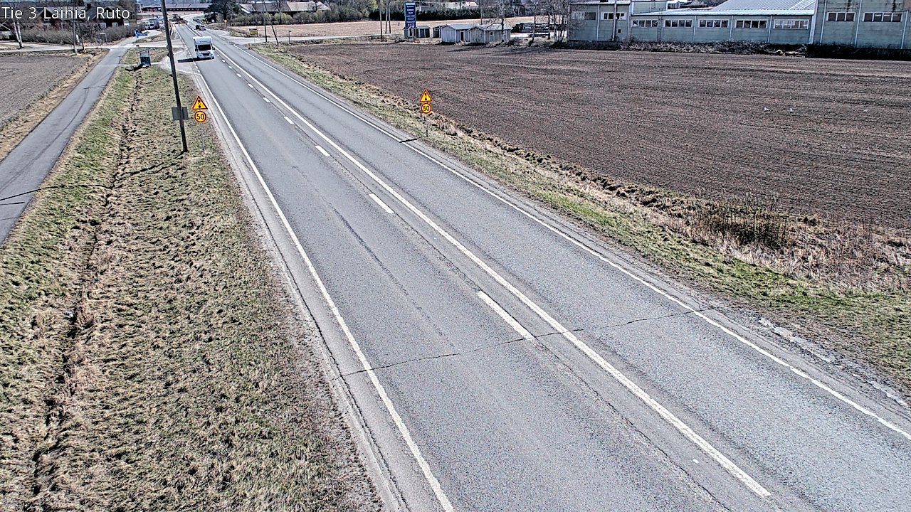 Weather Camera Image Road 3 Laihia, Ruto, Laihia, Pohjanmaa
