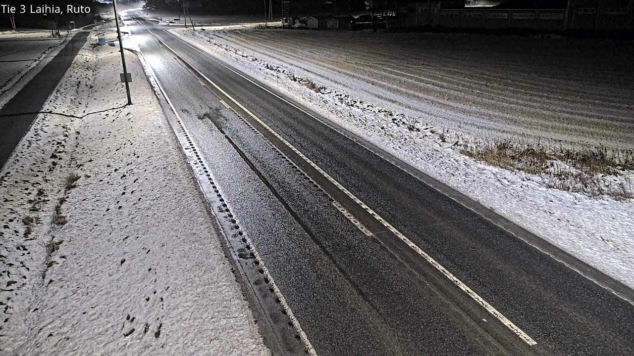 Weather Camera Image Väg 3 Laihela, Ruto, Laihia, Pohjanmaa