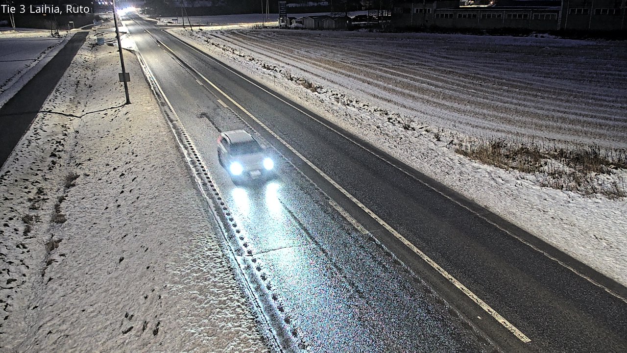 Weather Camera Image Väg 3 Laihela, Ruto, Laihia, Pohjanmaa