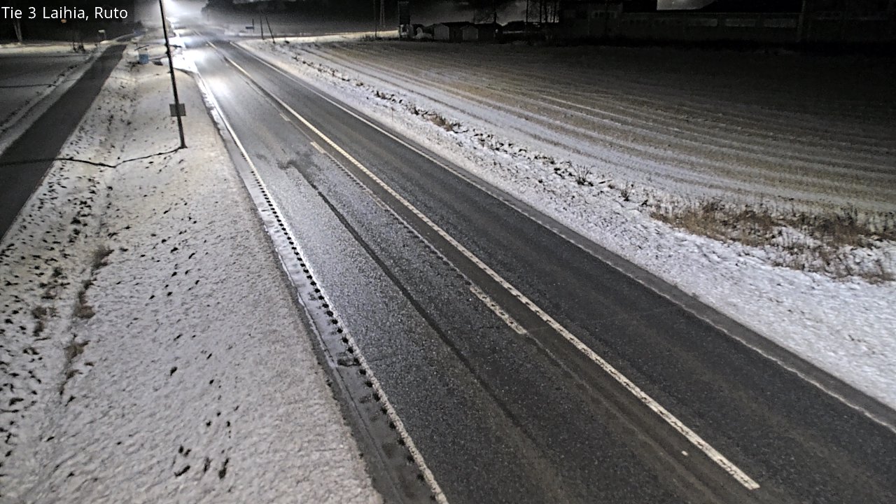 Weather Camera Image Väg 3 Laihela, Ruto, Laihia, Pohjanmaa