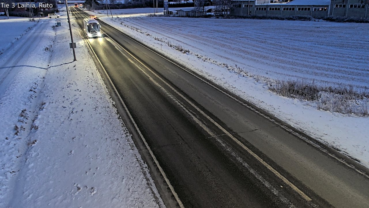 Weather Camera Image Road 3 Laihia, Ruto, Laihia, Pohjanmaa