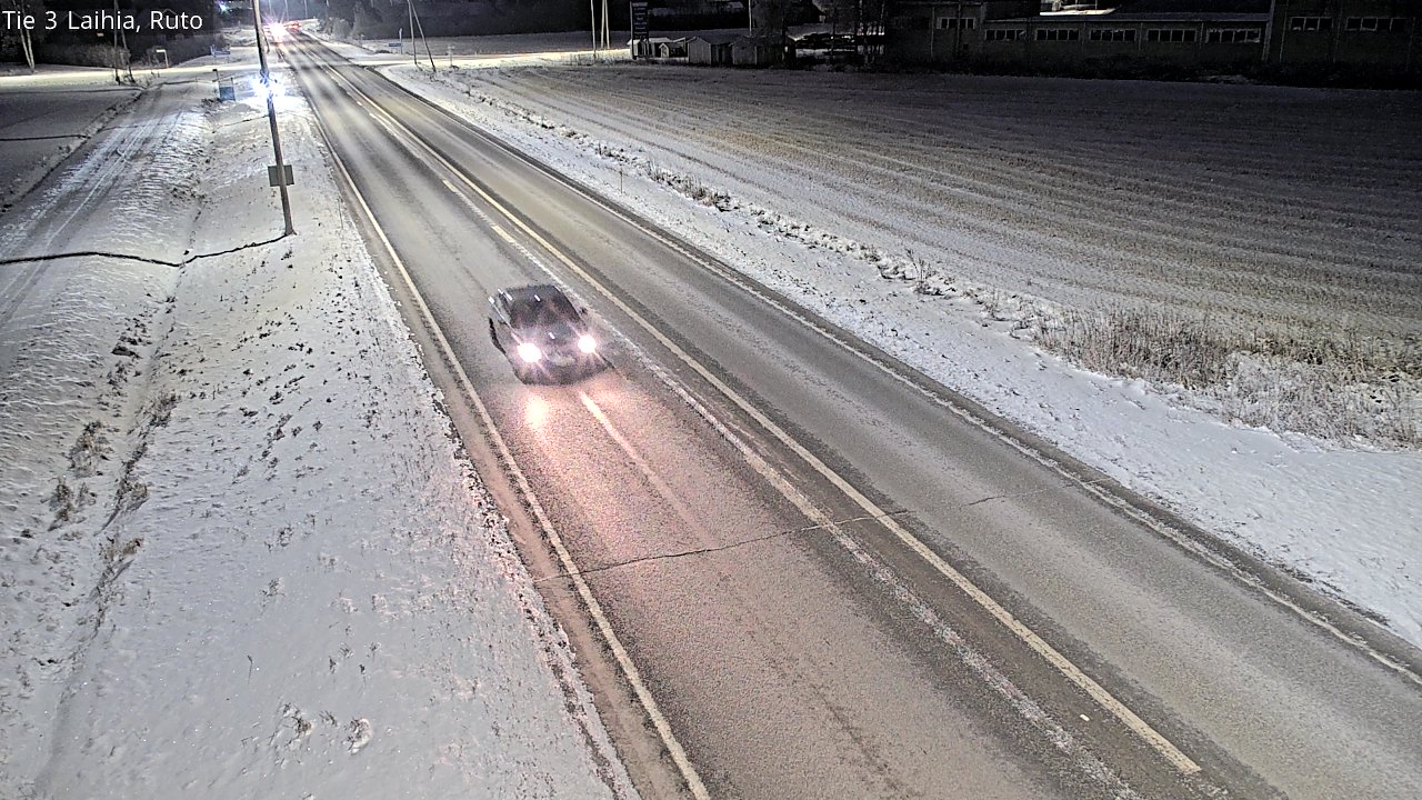 Weather Camera Image Road 3 Laihia, Ruto, Laihia, Pohjanmaa