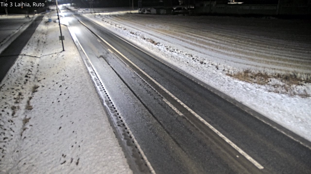 Weather Camera Image Väg 3 Laihela, Ruto, Laihia, Pohjanmaa