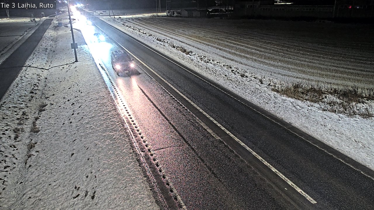 Weather Camera Image Väg 3 Laihela, Ruto, Laihia, Pohjanmaa