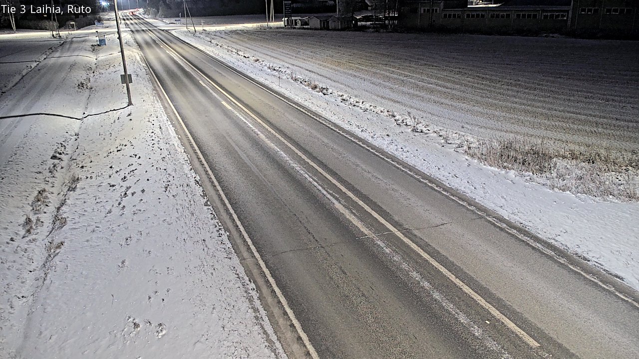 Weather Camera Image Road 3 Laihia, Ruto, Laihia, Pohjanmaa