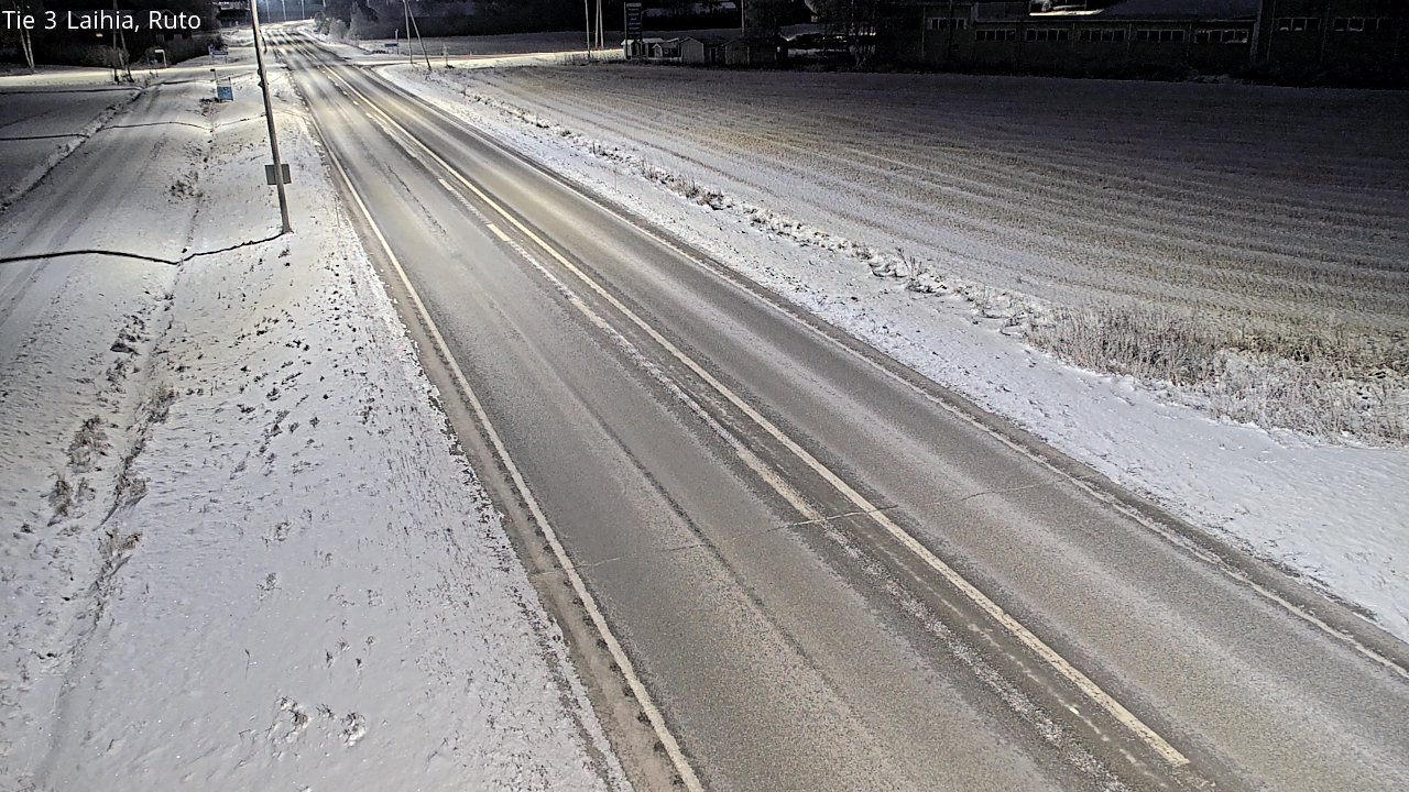 Weather Camera Image Väg 3 Laihela, Ruto, Laihia, Pohjanmaa
