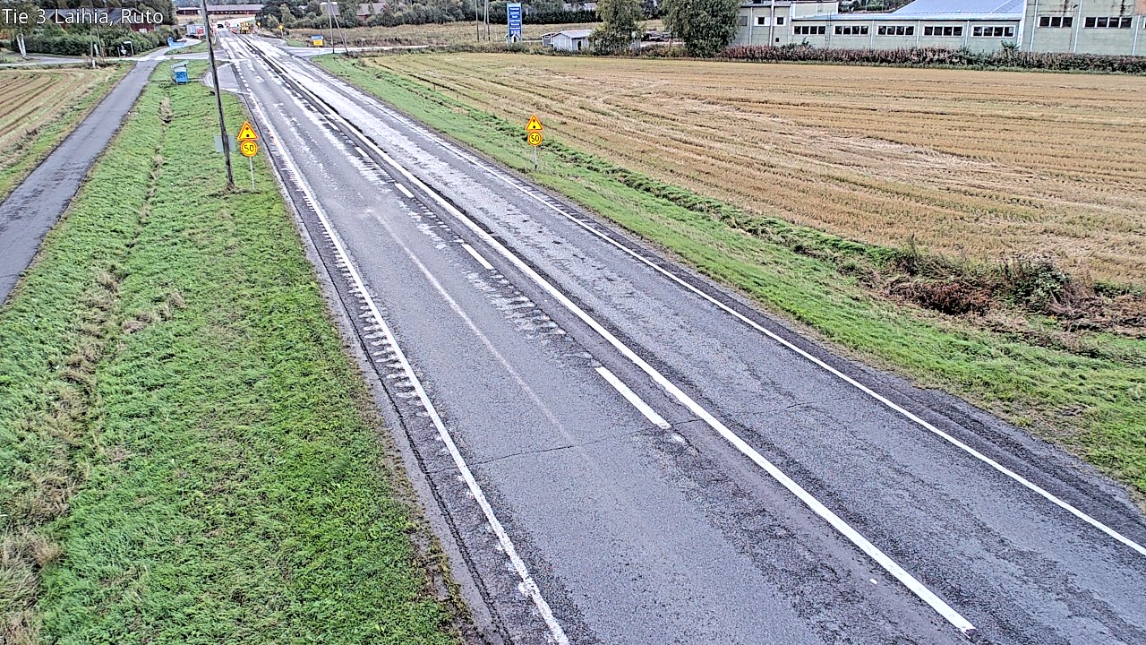 Weather Camera Image Road 3 Laihia, Ruto, Laihia, Pohjanmaa