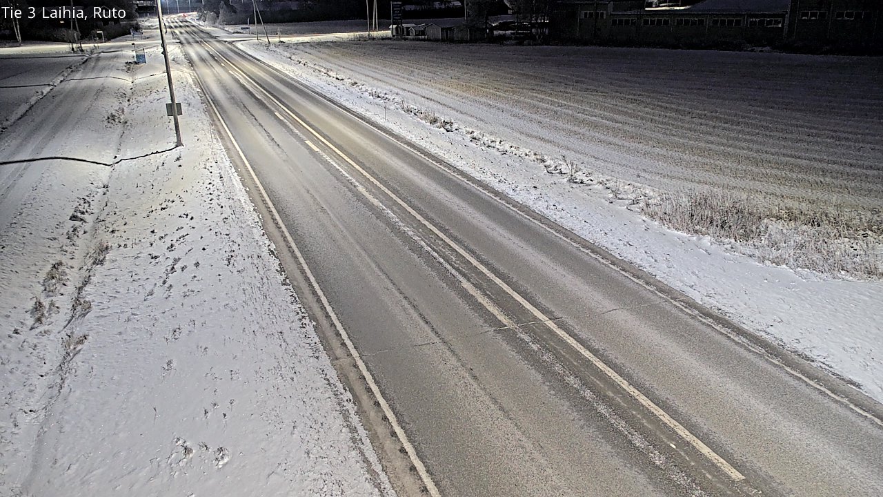 Weather Camera Image Väg 3 Laihela, Ruto, Laihia, Pohjanmaa