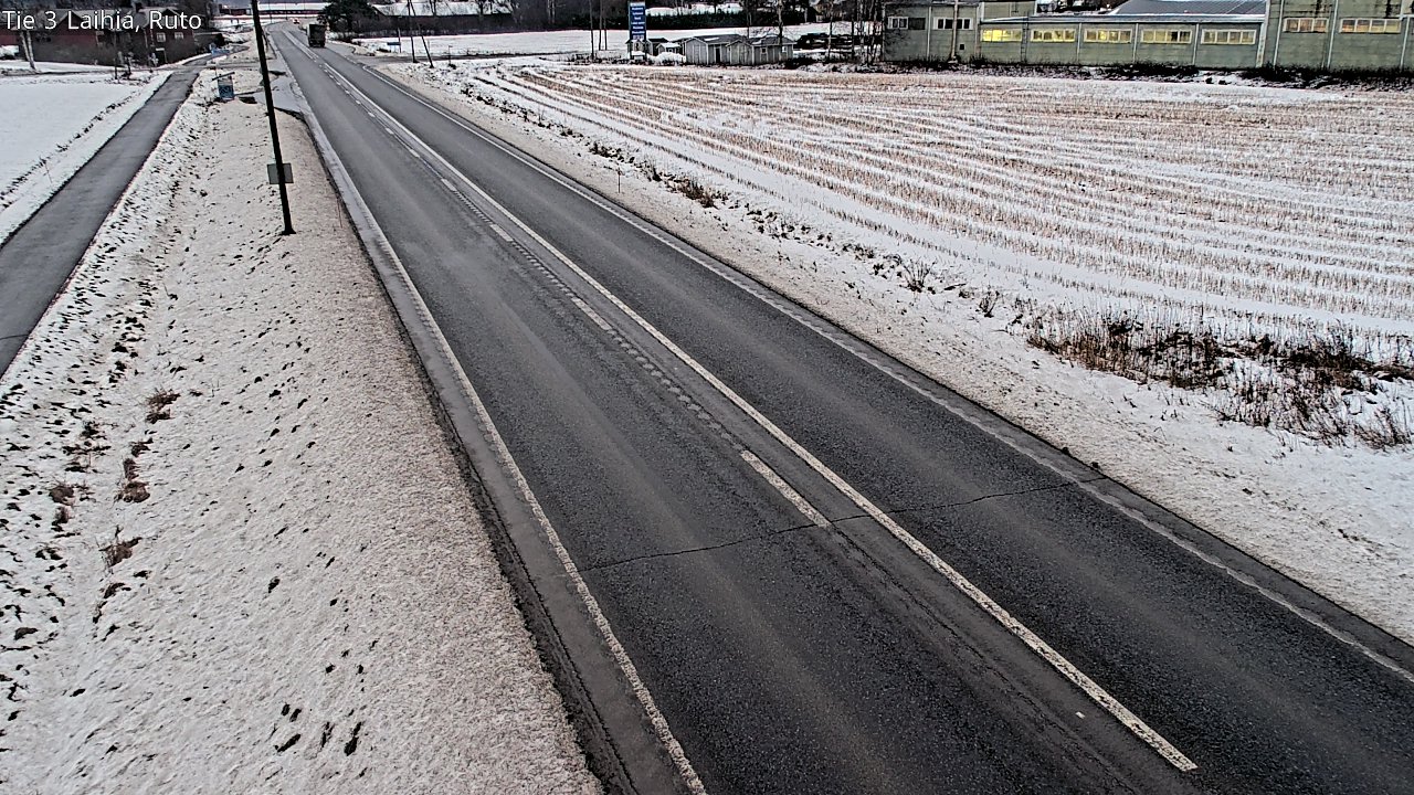Weather Camera Image Väg 3 Laihela, Ruto, Laihia, Pohjanmaa