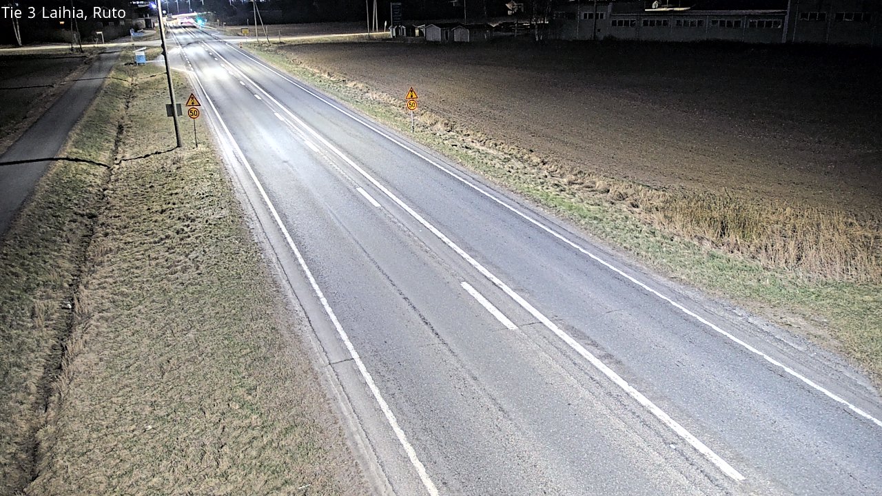 Weather Camera Image Väg 3 Laihela, Ruto, Laihia, Pohjanmaa