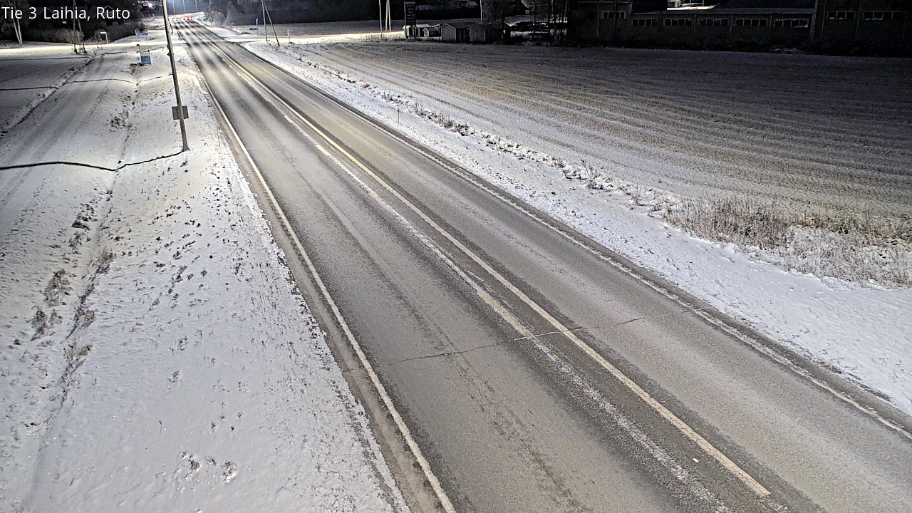 Weather Camera Image Road 3 Laihia, Ruto, Laihia, Pohjanmaa