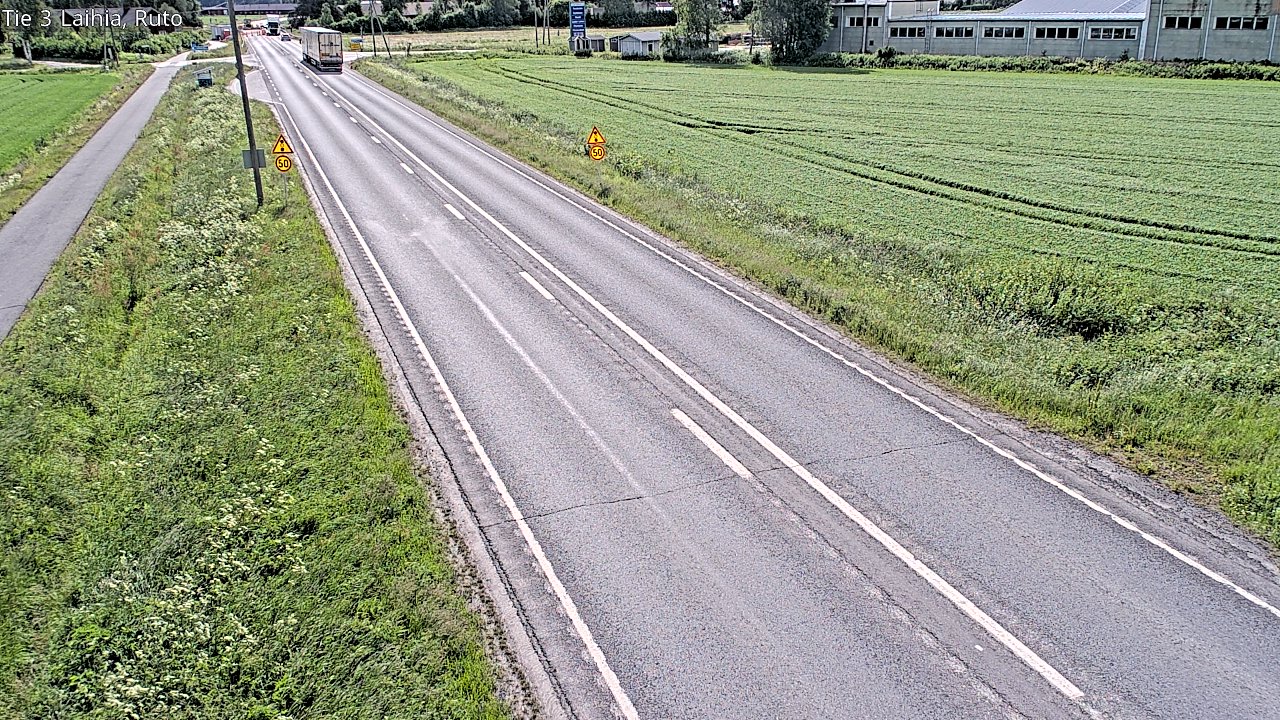 Weather Camera Image Road 3 Laihia, Ruto, Laihia, Pohjanmaa