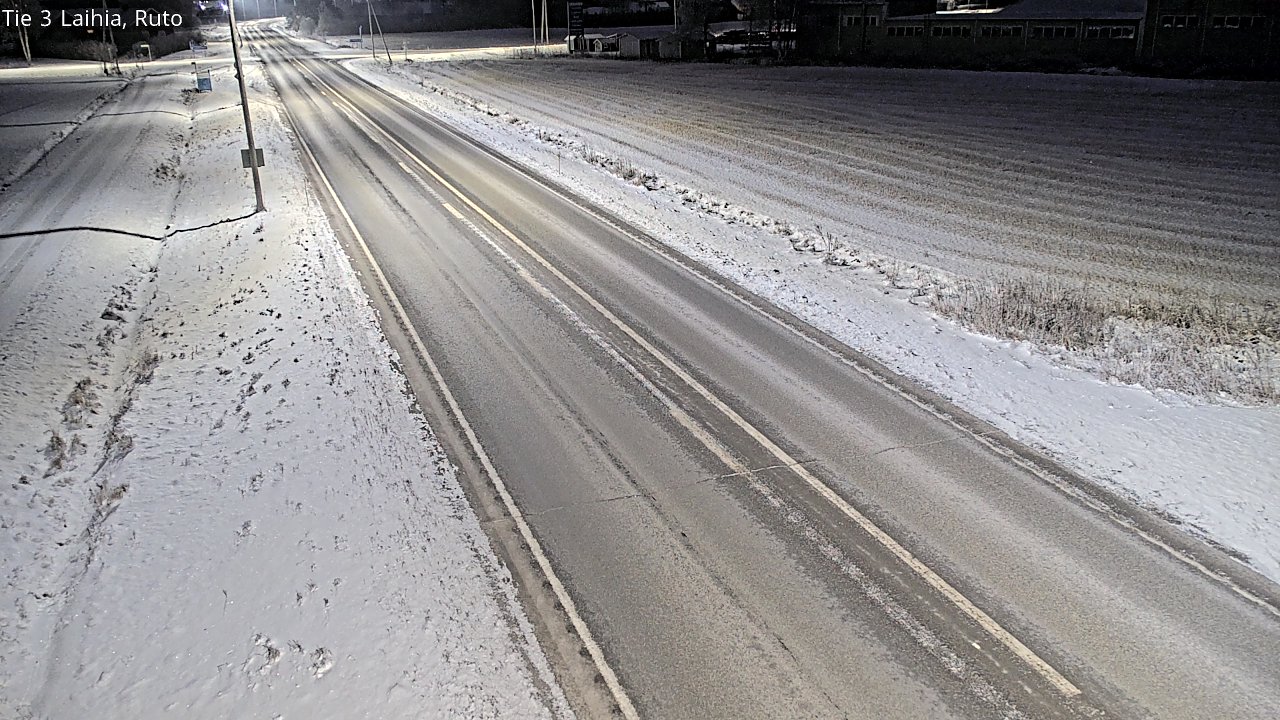 Weather Camera Image Road 3 Laihia, Ruto, Laihia, Pohjanmaa