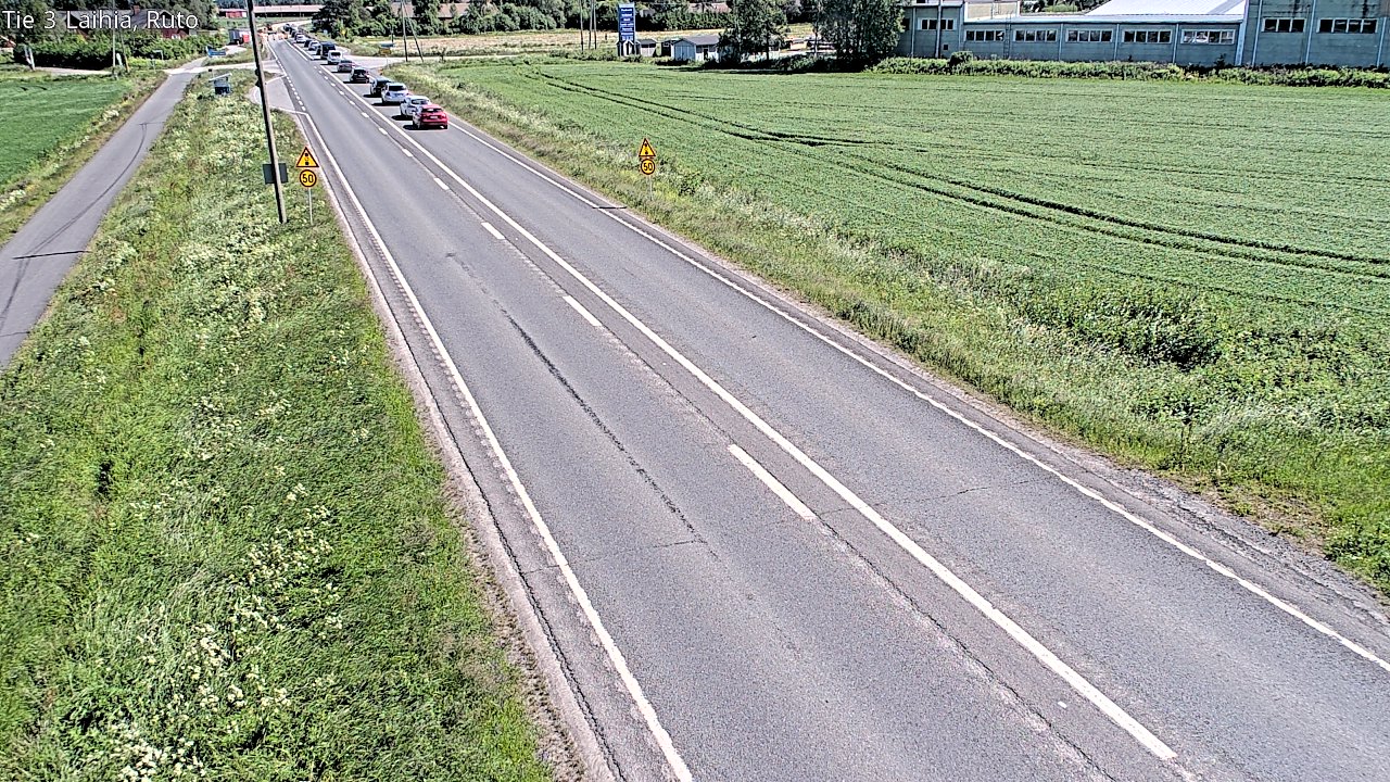 Weather Camera Image Väg 3 Laihela, Ruto, Laihia, Pohjanmaa