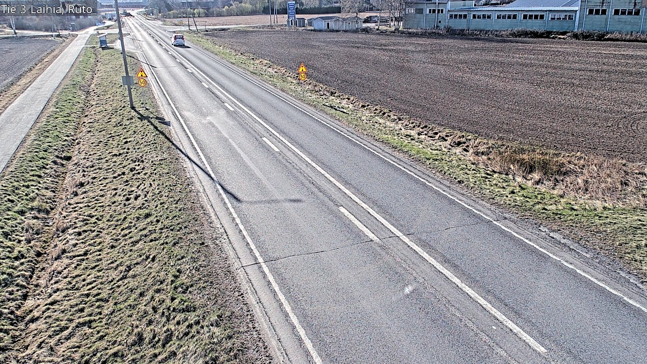 Weather Camera Image Väg 3 Laihela, Ruto, Laihia, Pohjanmaa