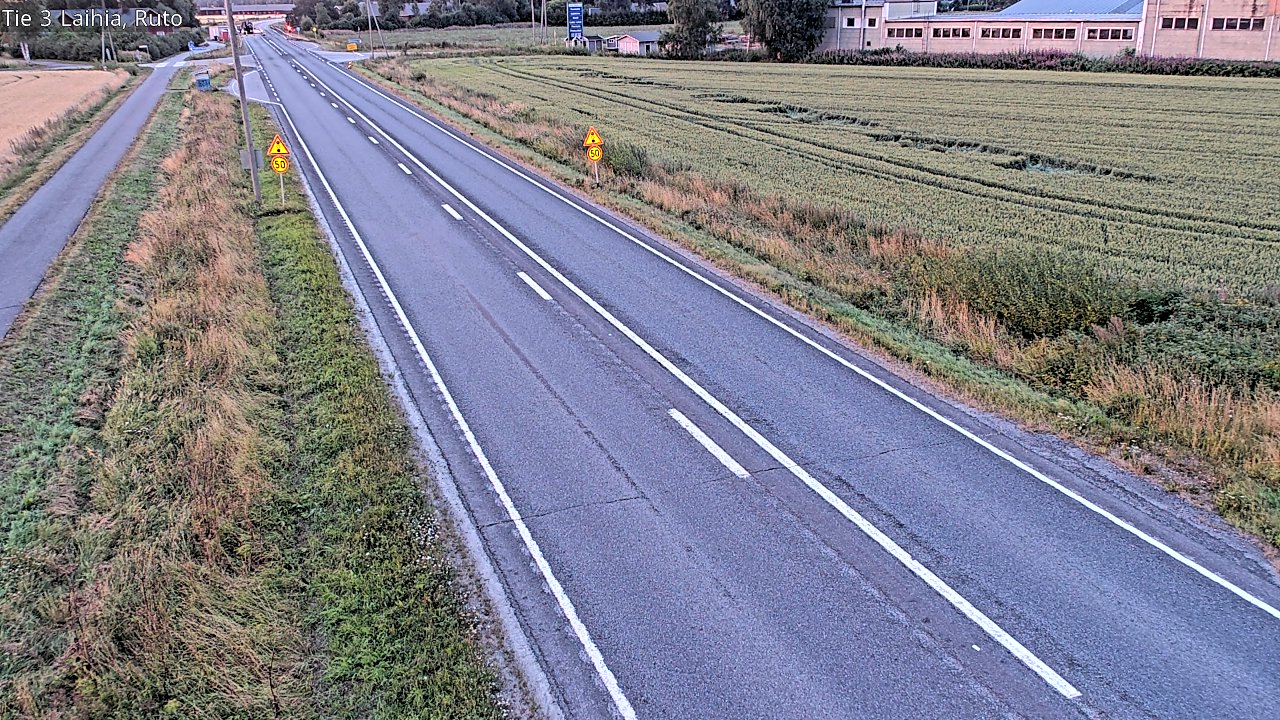 Weather Camera Image Road 3 Laihia, Ruto, Laihia, Pohjanmaa