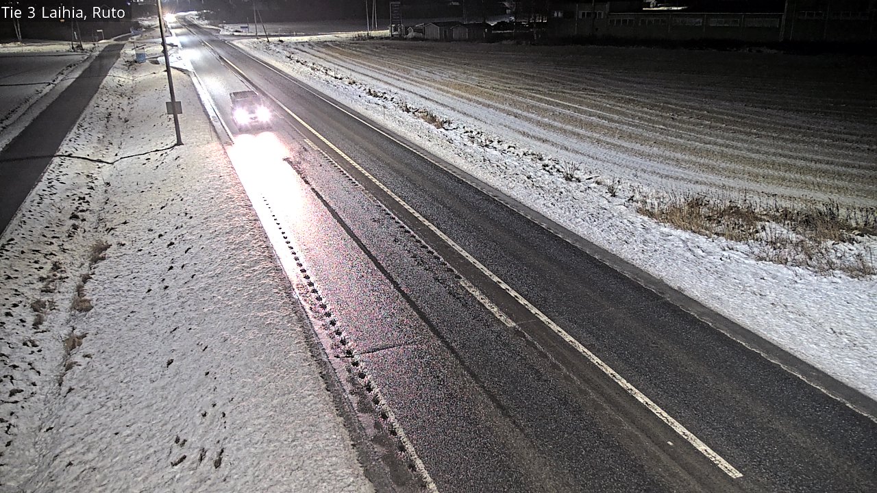 Weather Camera Image Väg 3 Laihela, Ruto, Laihia, Pohjanmaa