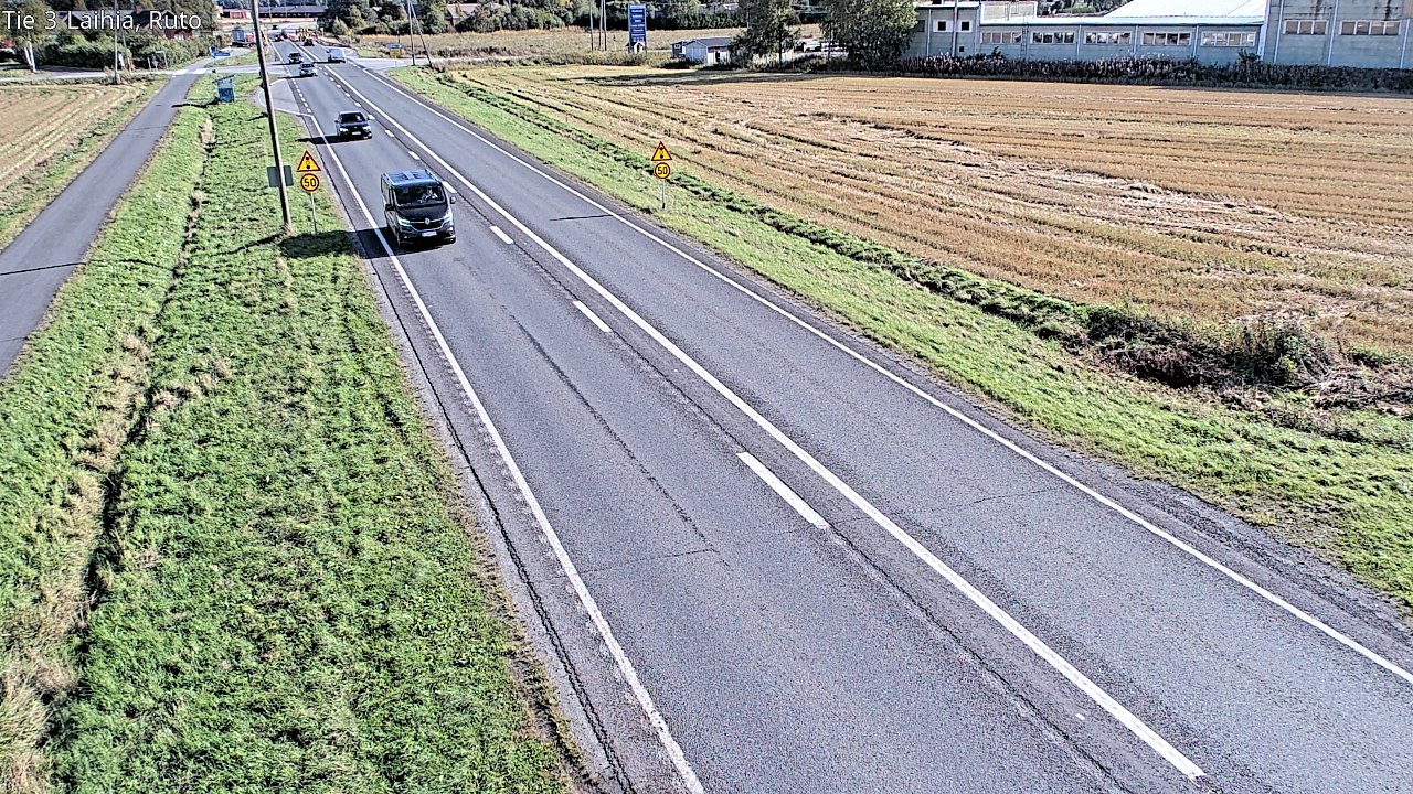 Weather Camera Image Väg 3 Laihela, Ruto, Laihia, Pohjanmaa