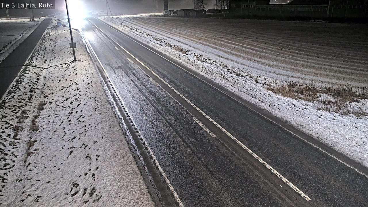 Weather Camera Image Road 3 Laihia, Ruto, Laihia, Pohjanmaa