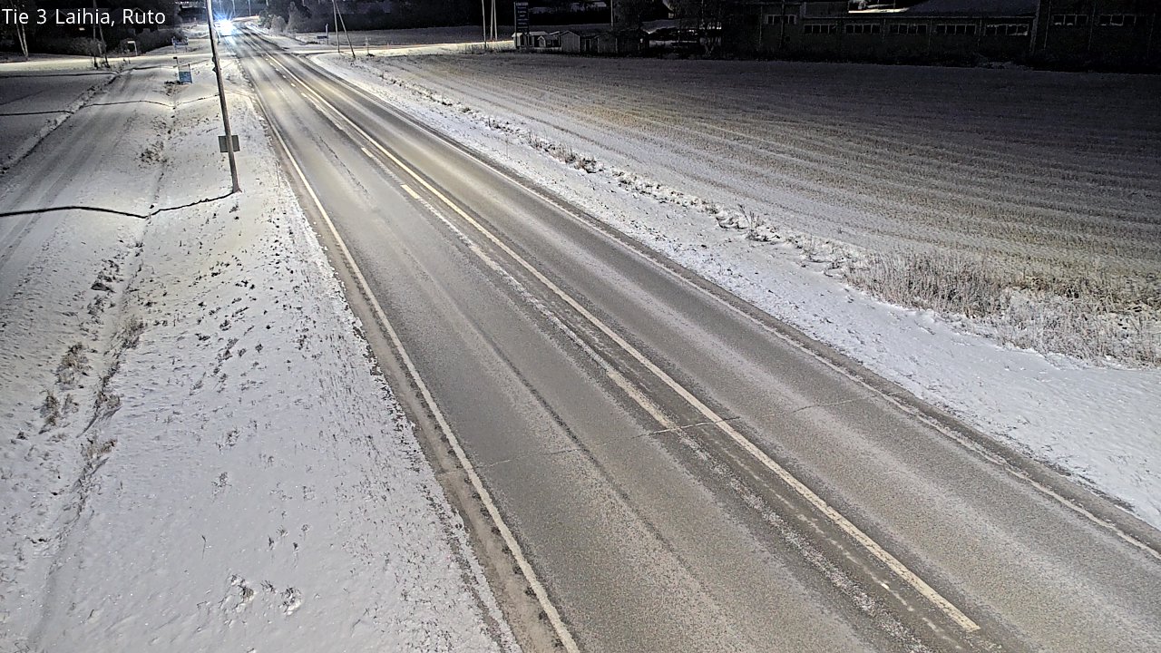 Weather Camera Image Väg 3 Laihela, Ruto, Laihia, Pohjanmaa