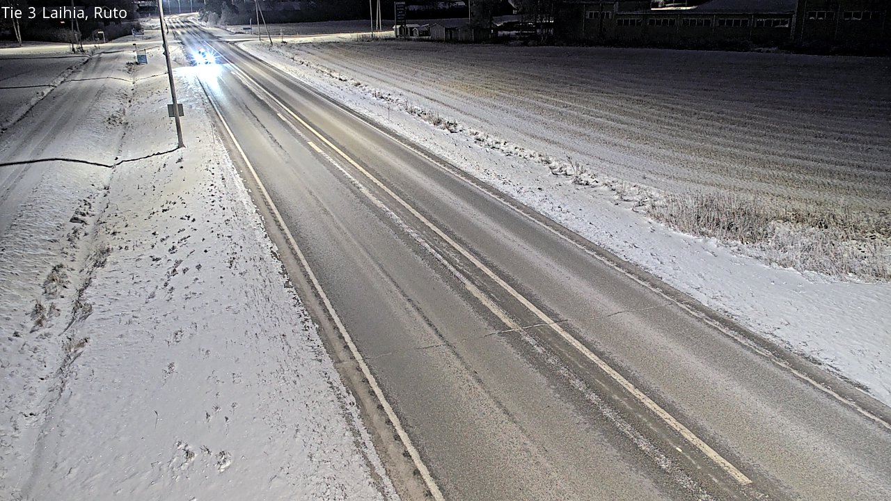 Weather Camera Image Väg 3 Laihela, Ruto, Laihia, Pohjanmaa