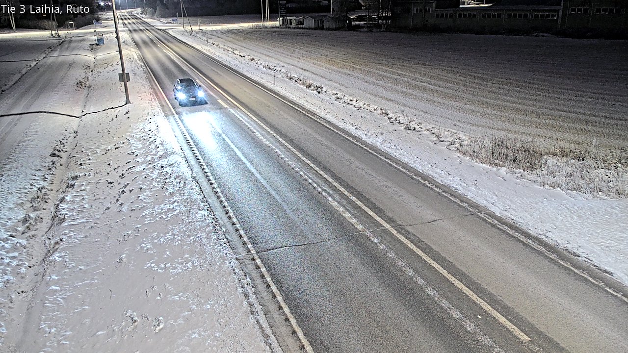 Weather Camera Image Road 3 Laihia, Ruto, Laihia, Pohjanmaa