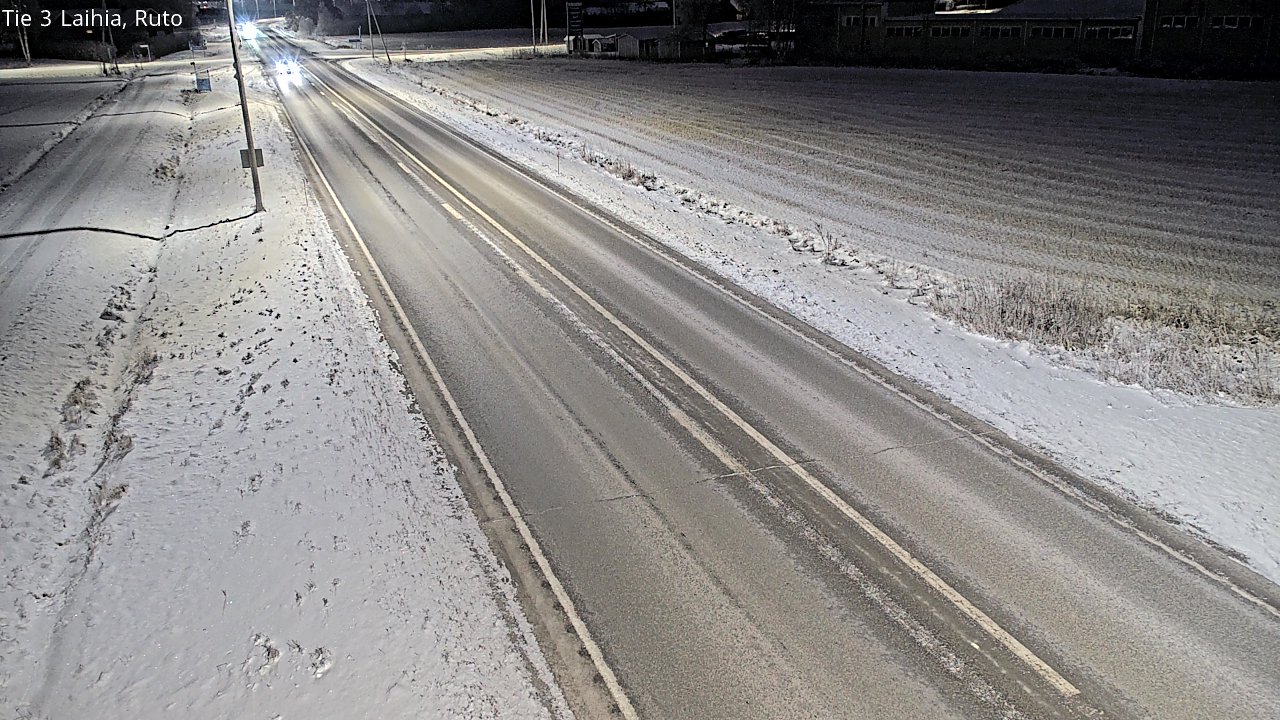 Weather Camera Image Väg 3 Laihela, Ruto, Laihia, Pohjanmaa