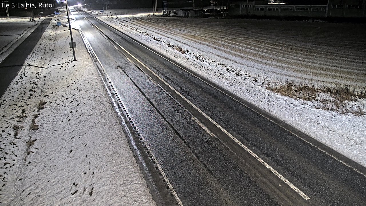 Weather Camera Image Väg 3 Laihela, Ruto, Laihia, Pohjanmaa