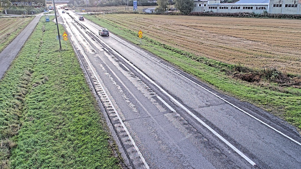 Weather Camera Image Road 3 Laihia, Ruto, Laihia, Pohjanmaa