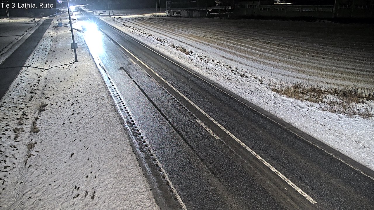 Weather Camera Image Väg 3 Laihela, Ruto, Laihia, Pohjanmaa