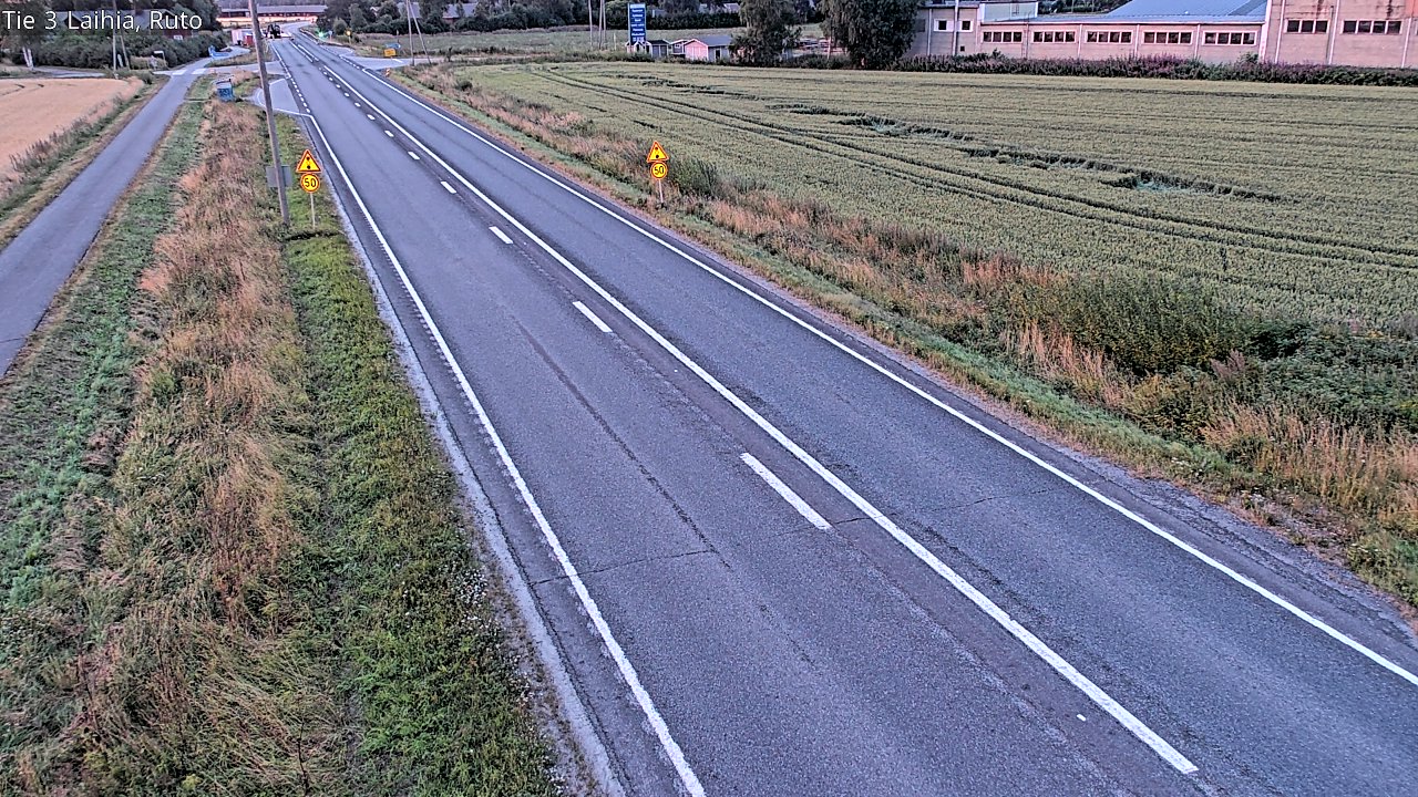 Weather Camera Image Road 3 Laihia, Ruto, Laihia, Pohjanmaa