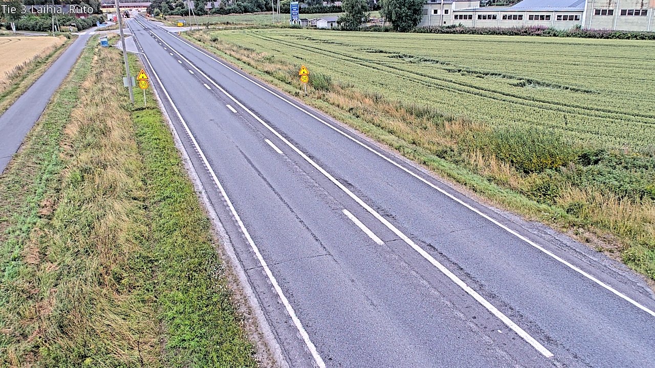 Weather Camera Image Väg 3 Laihela, Ruto, Laihia, Pohjanmaa