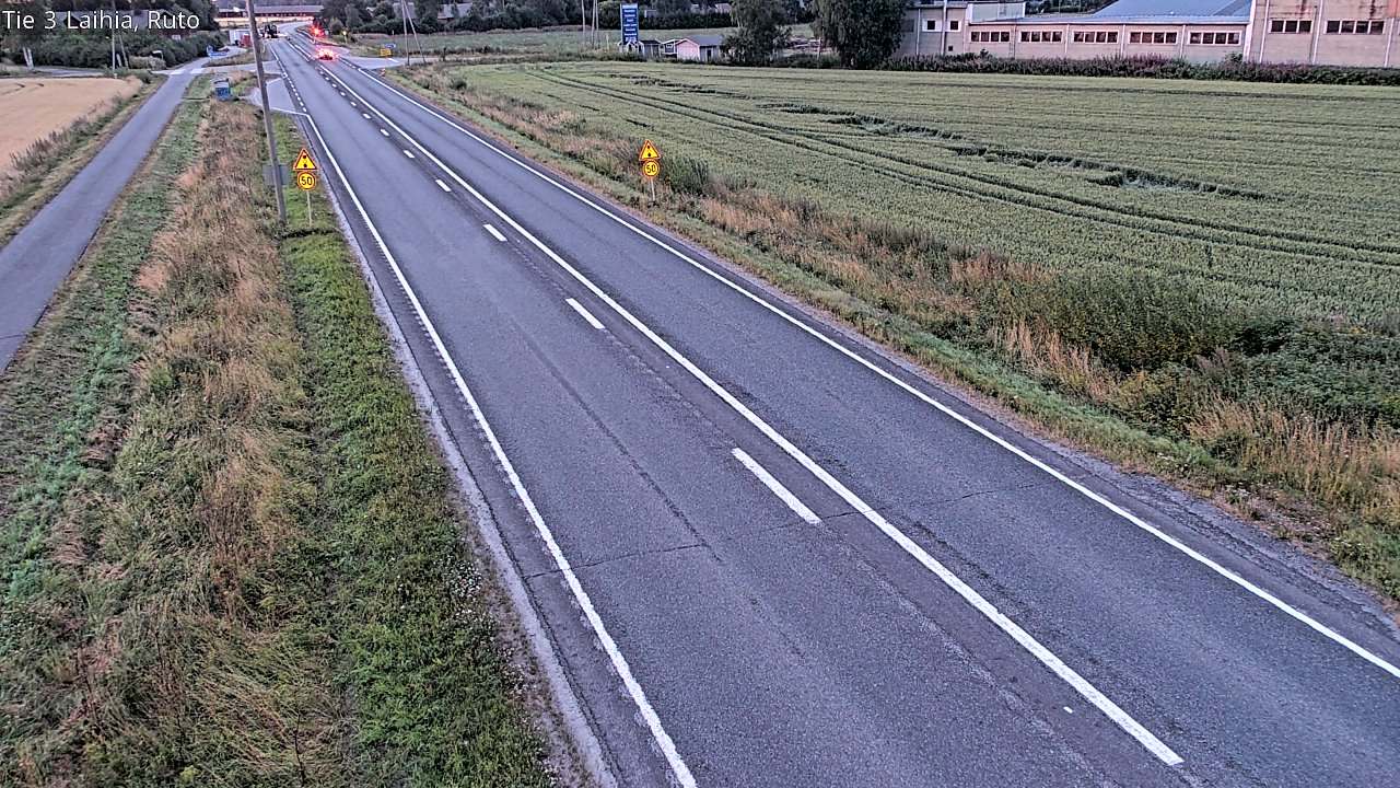 Weather Camera Image Road 3 Laihia, Ruto, Laihia, Pohjanmaa