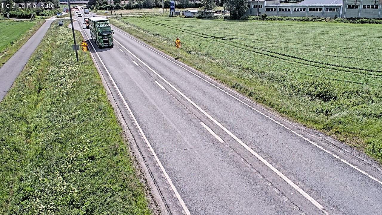 Weather Camera Image Road 3 Laihia, Ruto, Laihia, Pohjanmaa
