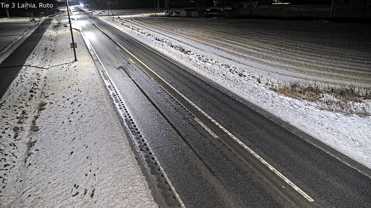 Weather Camera Image Väg 3 Laihela, Ruto, Laihia, Pohjanmaa