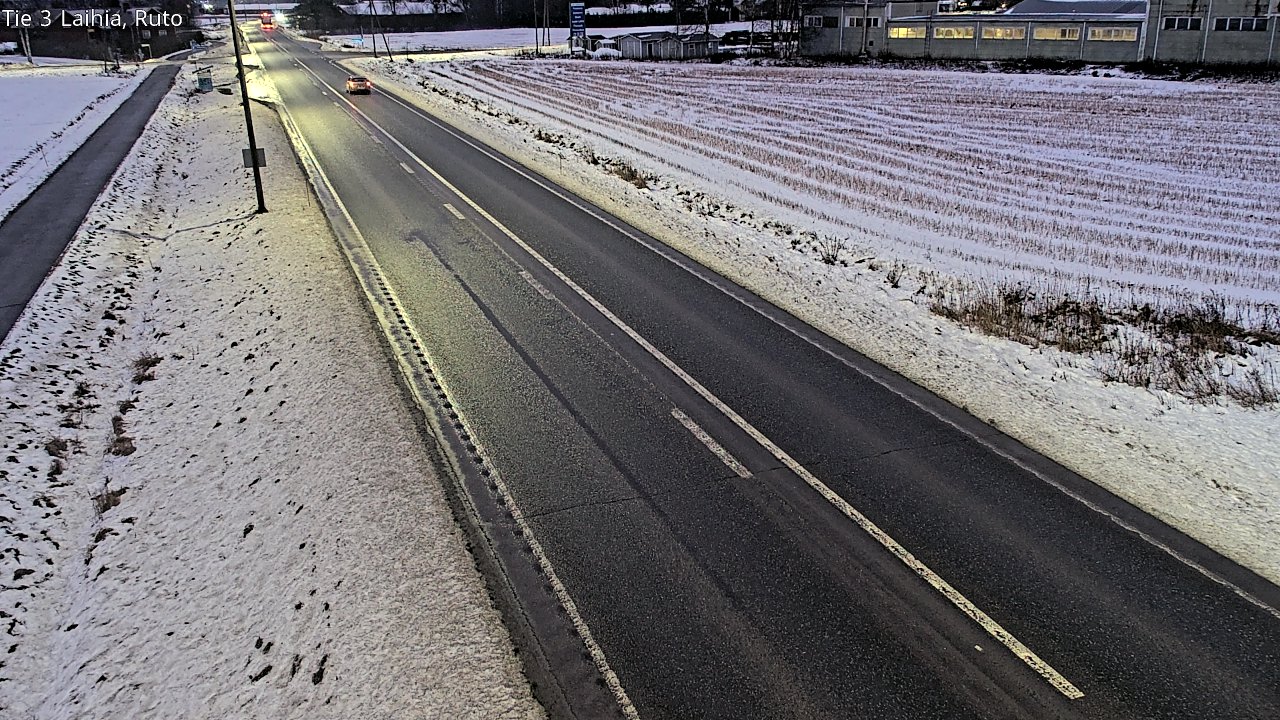 Weather Camera Image Väg 3 Laihela, Ruto, Laihia, Pohjanmaa