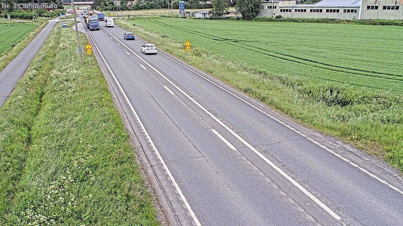 Weather Camera Image Road 3 Laihia, Ruto, Laihia, Pohjanmaa