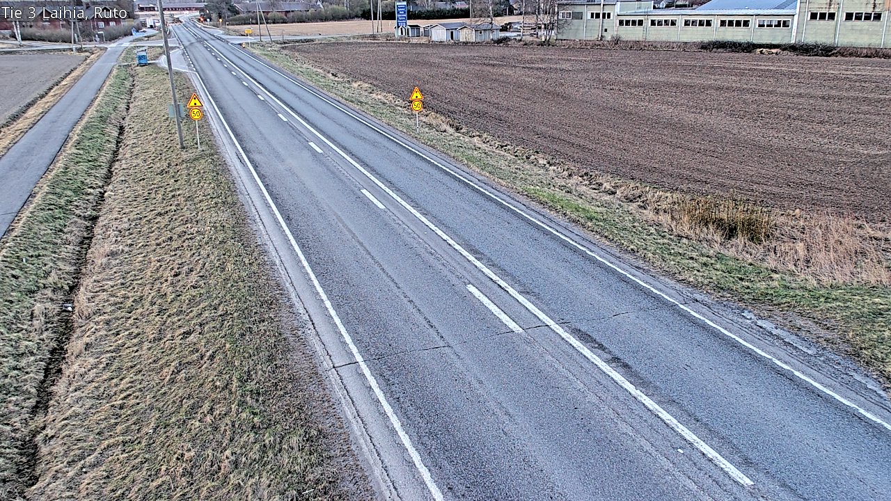 Weather Camera Image Väg 3 Laihela, Ruto, Laihia, Pohjanmaa