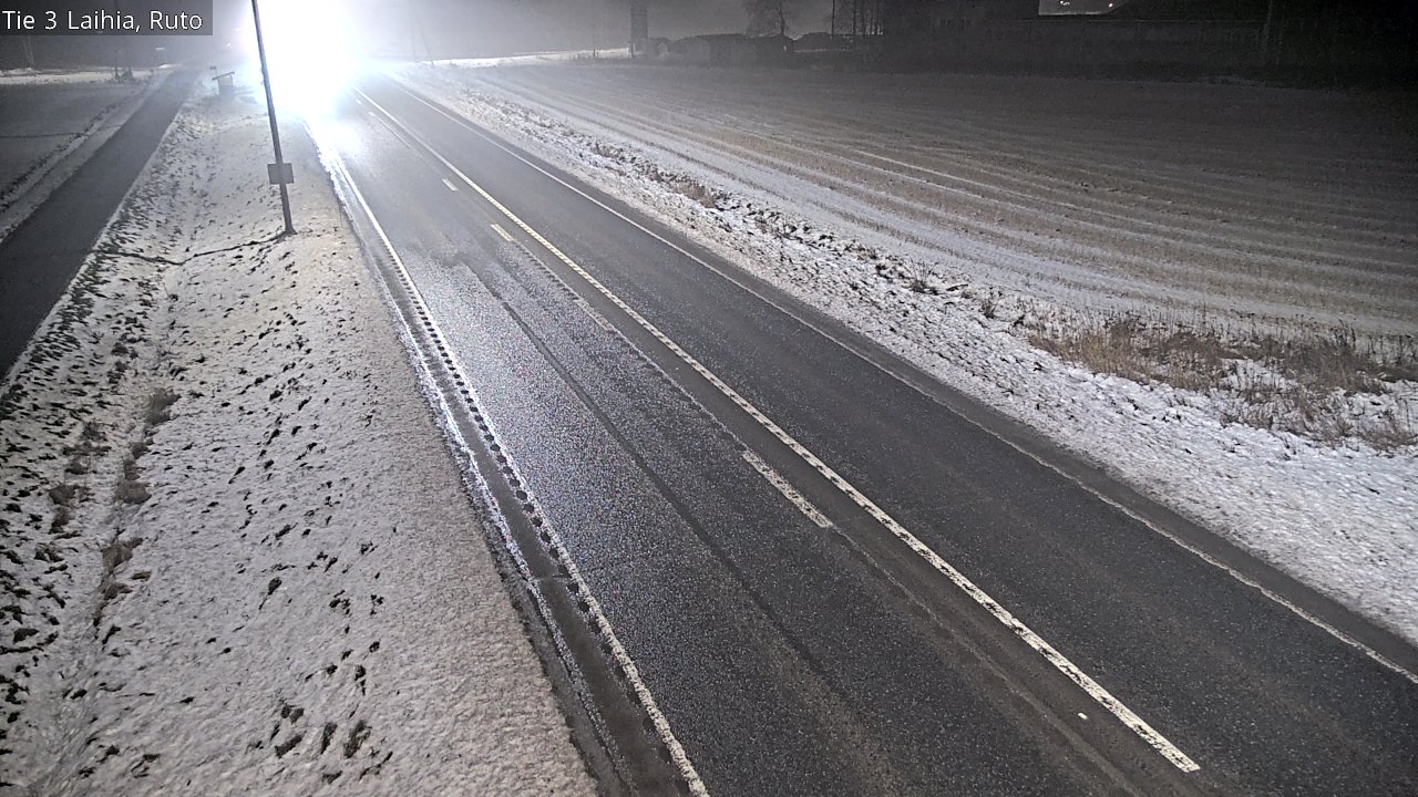 Weather Camera Image Road 3 Laihia, Ruto, Laihia, Pohjanmaa