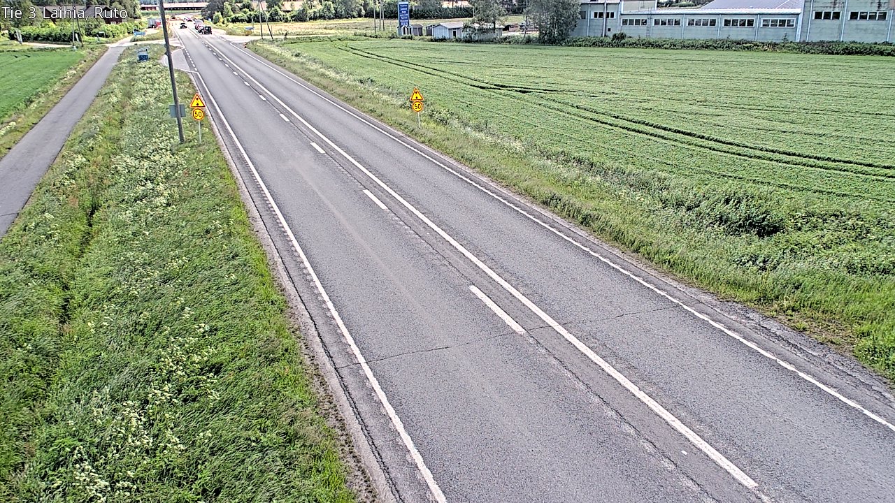 Weather Camera Image Road 3 Laihia, Ruto, Laihia, Pohjanmaa