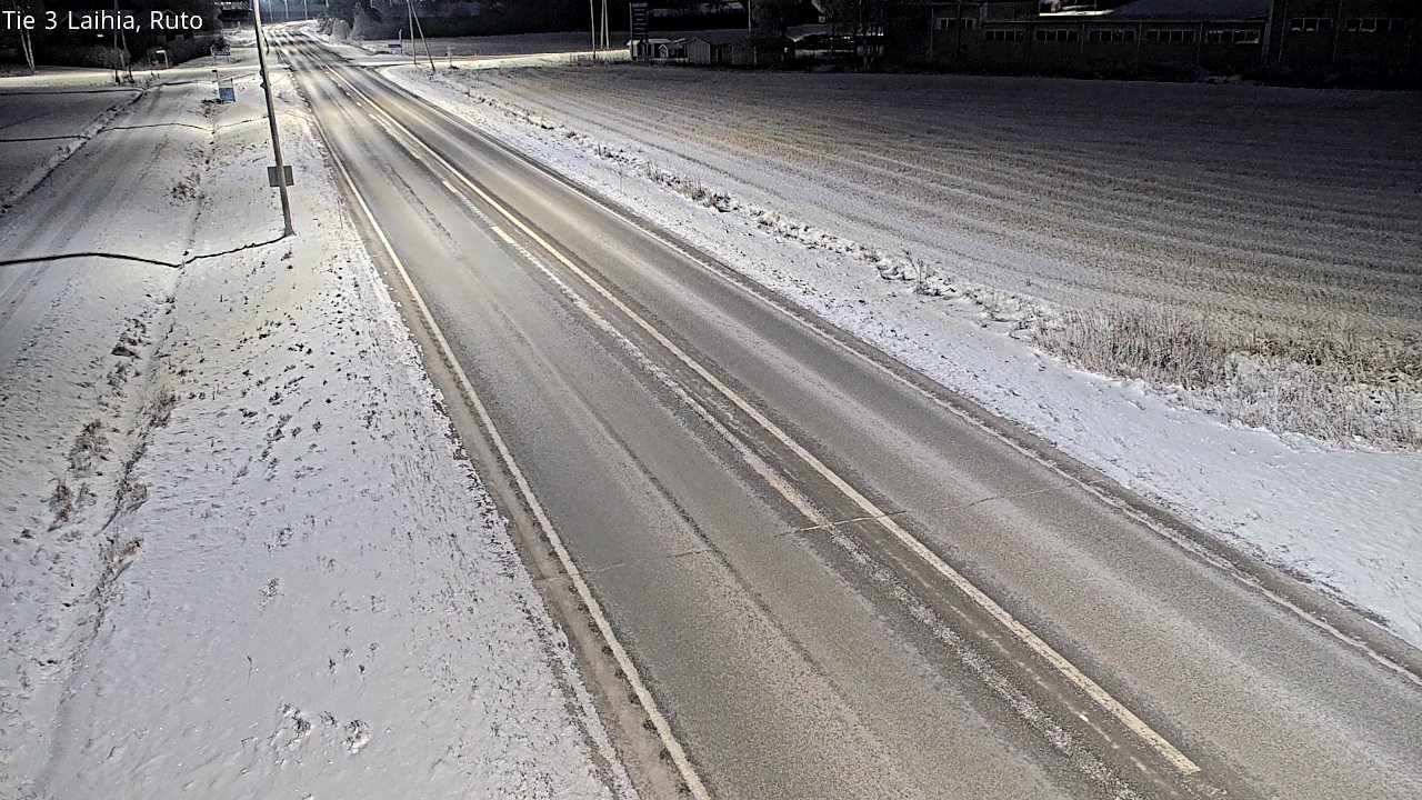 Weather Camera Image Väg 3 Laihela, Ruto, Laihia, Pohjanmaa